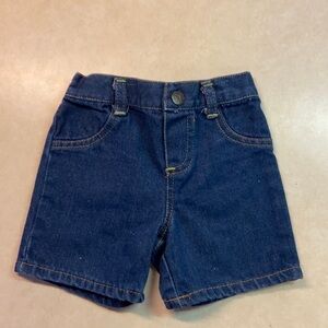 Cotton Jean Shorts Toddler 12 Month